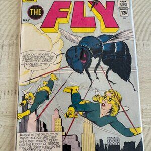 Rare, vintage Archie Adventure Series Adventure of the Fly #19 May 1962 (silver)